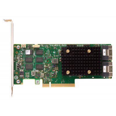 Lenovo ThinkSystem 940-8i - Storage controller (RAID) - 8 Channel - SATA / SAS 12Gb/s low profile - 12 Gbit/s - RAID 0, 1, 5, 6, 10, 50, JBOD, 60 - PCIe 4.0 x8 - for ThinkSystem SR645 7D2X, 7D2Y